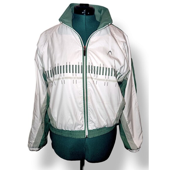 Vintage Head Sports Golf Windbreaker Jacket Medium 90s Retro - Picture 1 of 8
